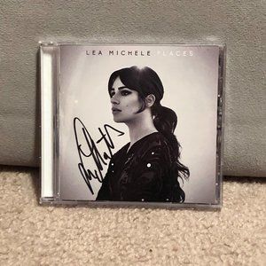 Lea Michele Signed Places CD